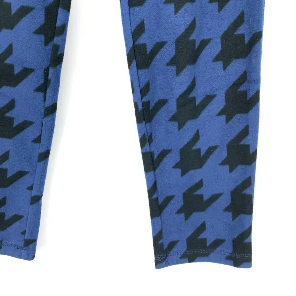 Gap Kids Pajama Pants Set Size 14 Red Fleece Blue Houndstooth Sleep Lounge